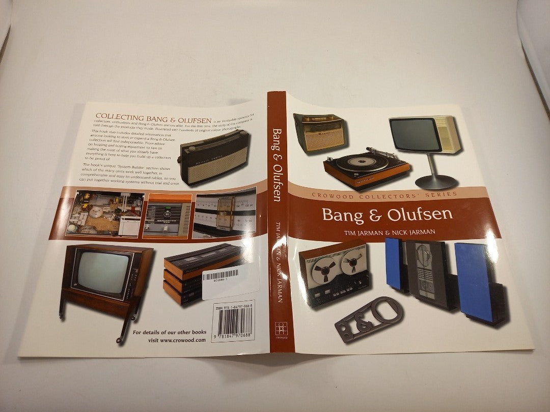 Bang & Olufsen by Tim Jarman Hardback 2008 Excellent Condition