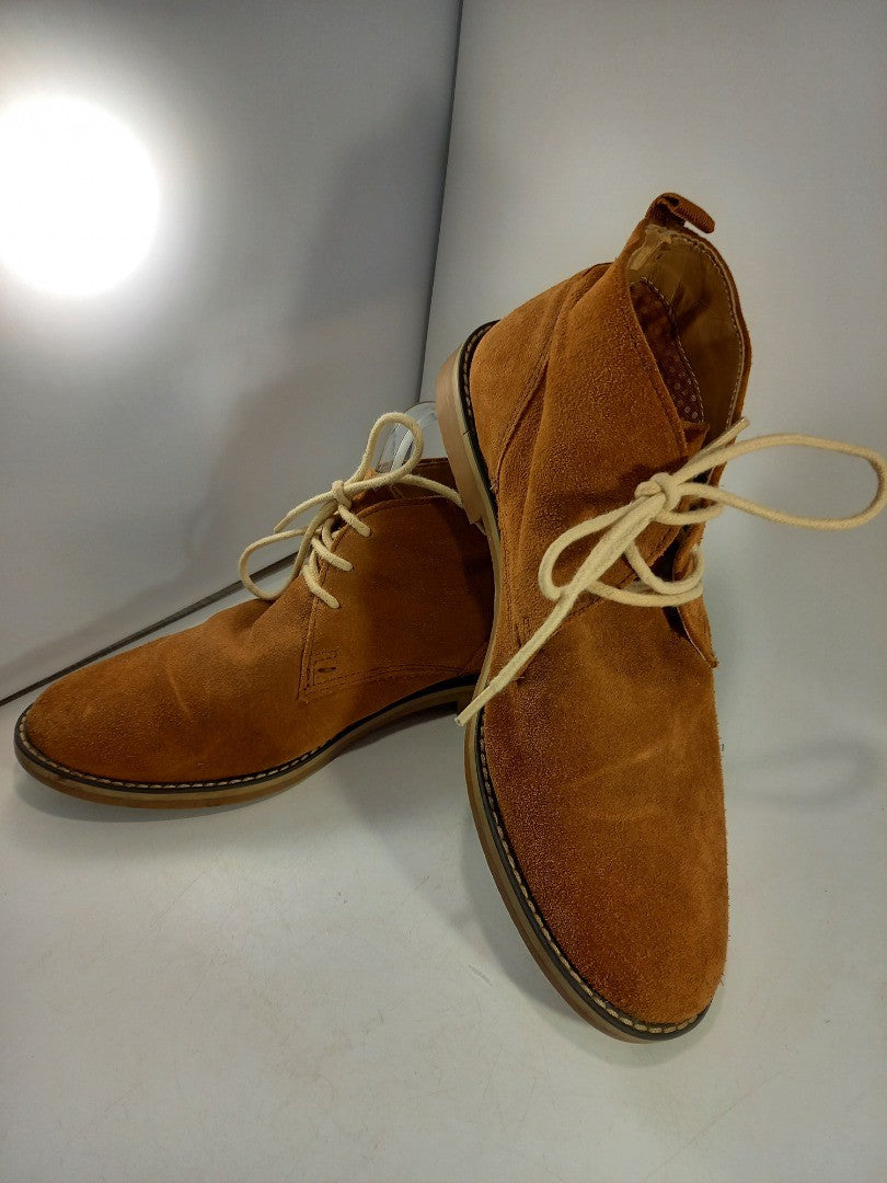 ACW 85 Chukka Tan Ankle Chelsea Boots Genuine Suede Size 6 VGC