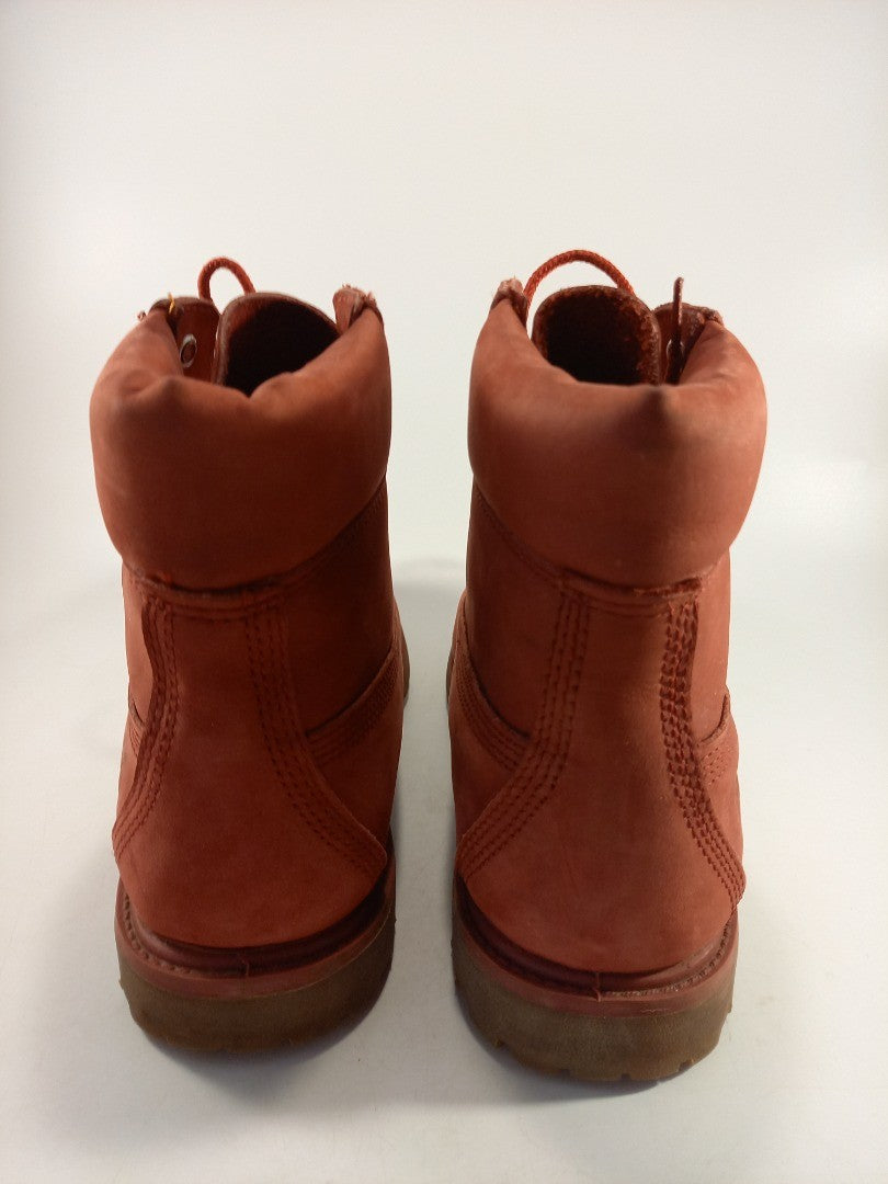 Timberland Red Suede Boots Primaloft 200gr UK 6 Nearly New