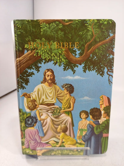 The Rainbow Bible For Young People Red Letter Edition in Box KJV Excellent Condition