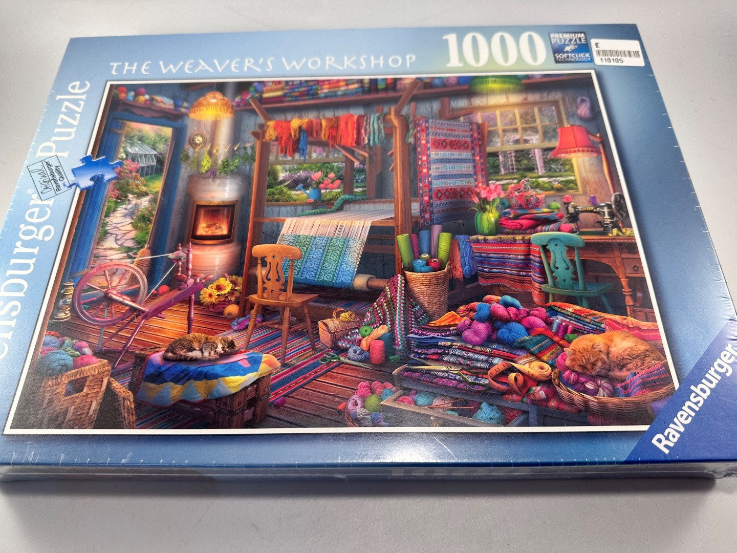 Ravensburger The Weavers Workshop 1000 piece Jigsaw Puzzle New Sealed