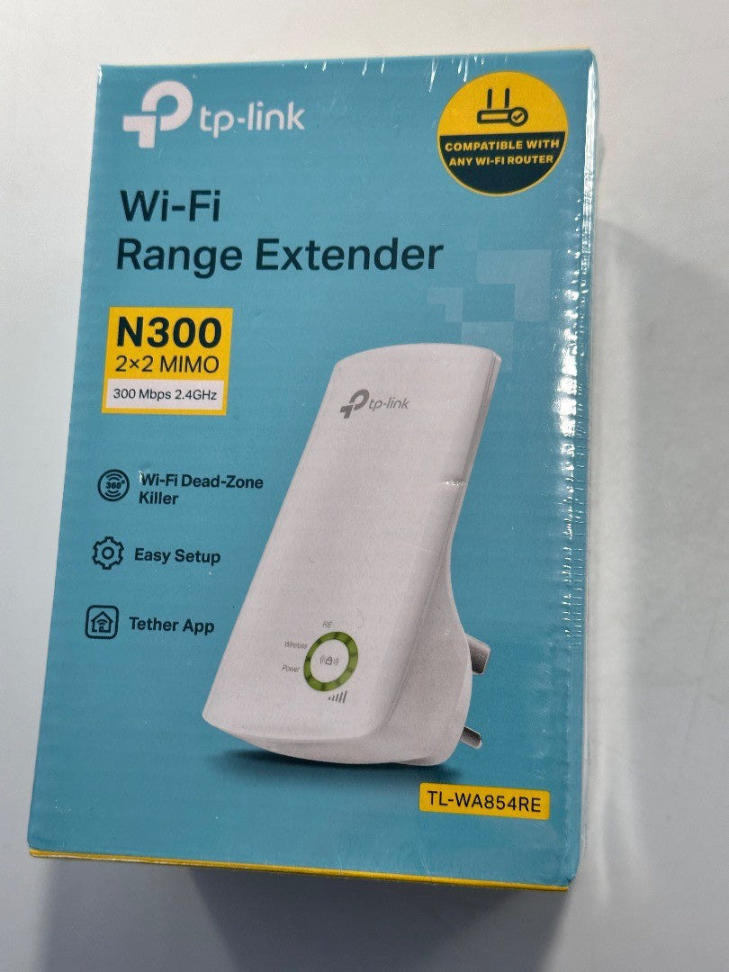 TP-LINK ‎TL-WA854RE 300 Mbps WiFi Range Extender Easy Configuration UK Plug