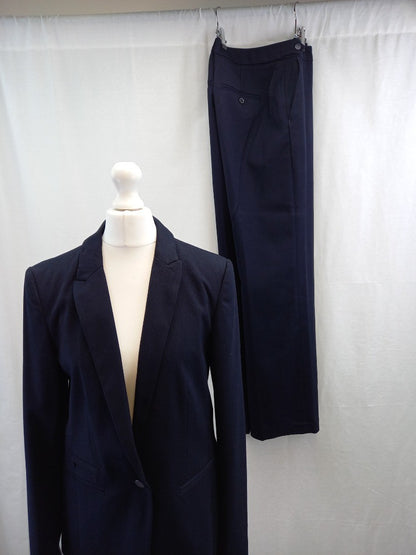 next jacket and trousers navy tailoring 12 tall and 12 long womens suit