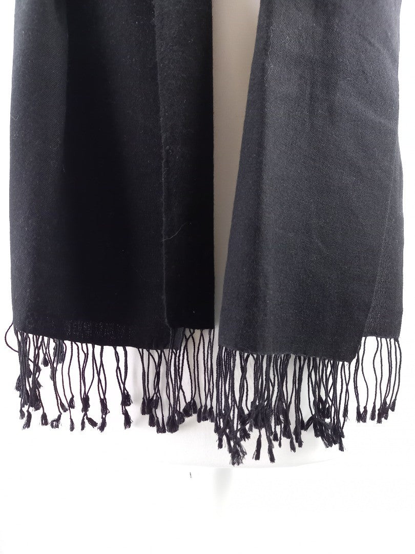 pashmina black scarf the cashmere company wool and silk shawl wrap