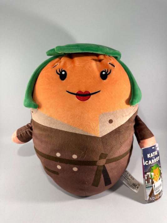 Katie The Carrot Plush Squishee Kevin Aldi BNWT Collectable