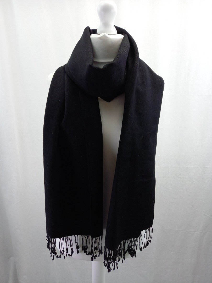 pashmina black scarf the cashmere company wool and silk shawl wrap