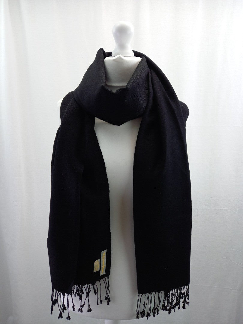 pashmina black scarf the cashmere company wool and silk shawl wrap