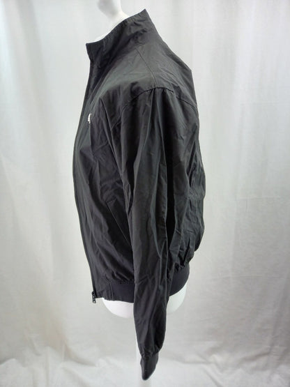 Fred Perry Black Full Zip Lightweight Jacket Coat Size XS Excellent Condition