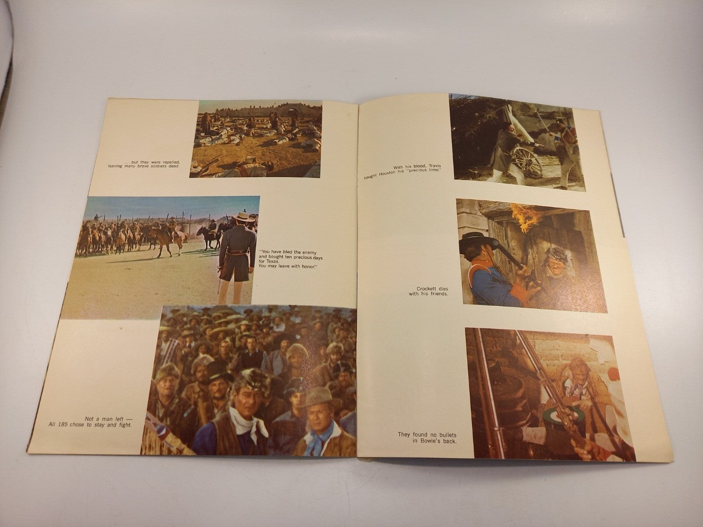 The Alamo Movie Programme Souvenir Movie Book 1960 Vintage VGC