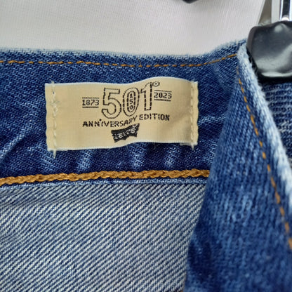 Levi's 501 Jeans Womens 2023 Anniversary Limited Edition UK XS 28" Waist Good