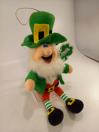 Emerald Buddies Small Leprechaun Plush Stuffed Toy Vintage BNWT