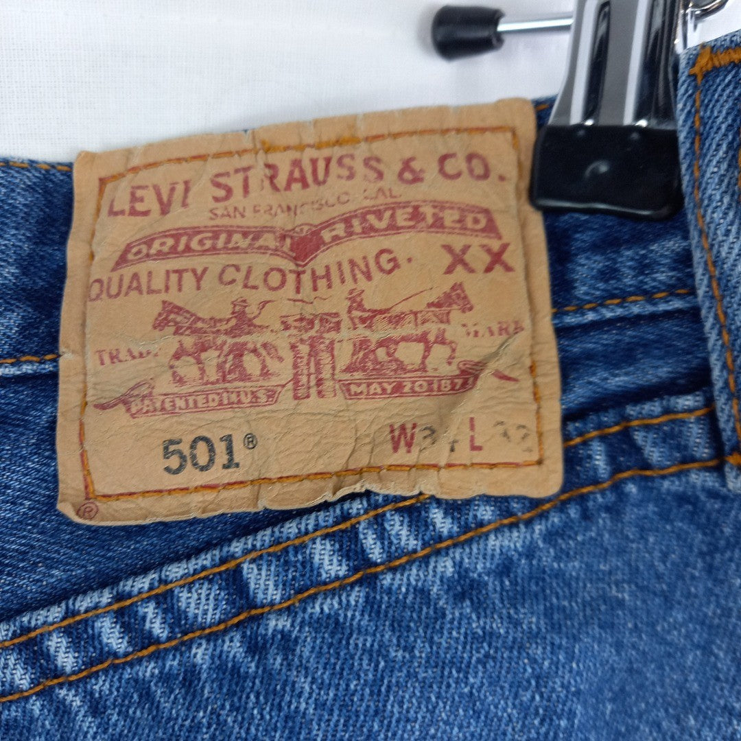 Levi's 501 Mens Jeans 34"W 32"L Good