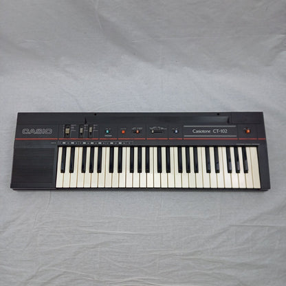 Casio Casiotone CT-120 Keyboard Black Power Cable Included Working Vintage