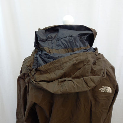 The North Face Brown Hyvent Coat Mens UK L Excellent