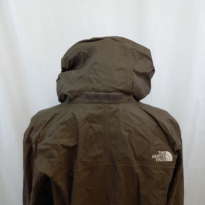 The North Face Brown Hyvent Coat Mens UK L Excellent