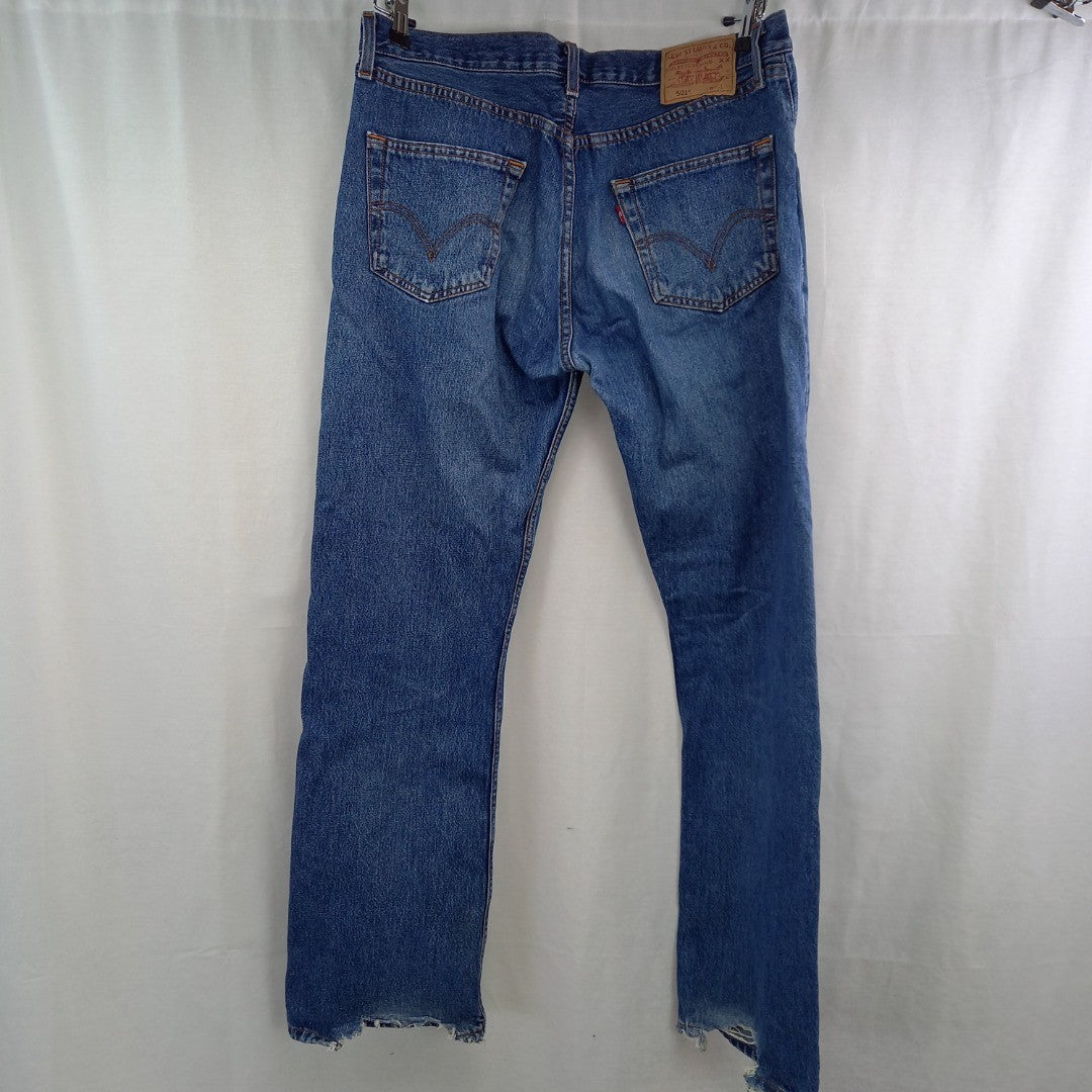 Levi's 501 Mens Jeans 34"W 32"L Good