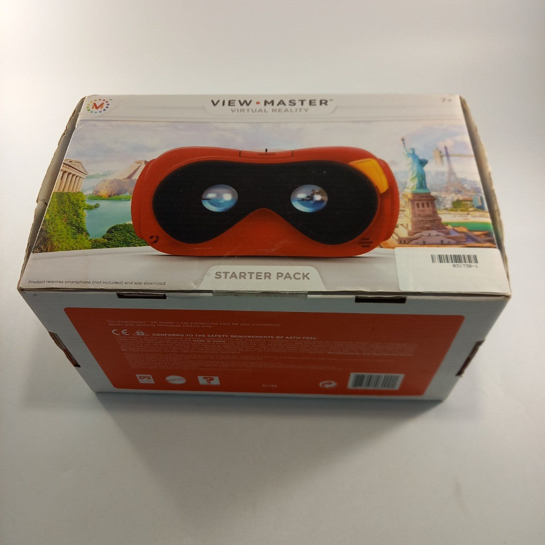 View Master Virtual Reality Starter Pack Viewer + 5 Experience Packs Good