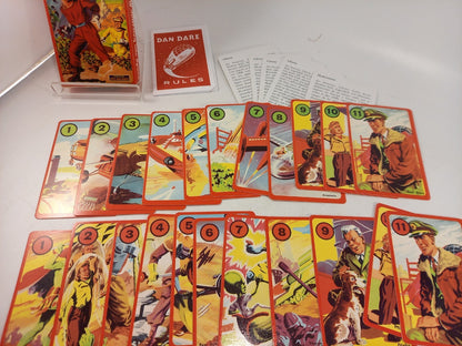 Dan Dare Card Game 2009 Reproduction from 1950s Vintage VGC