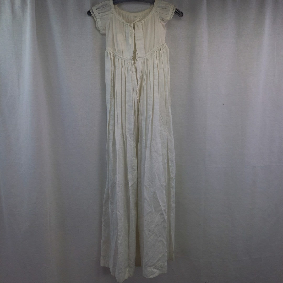 Treasure Cot White 2 Piece Christening Gown + Shawl 3 Month Old Vintage Excellent