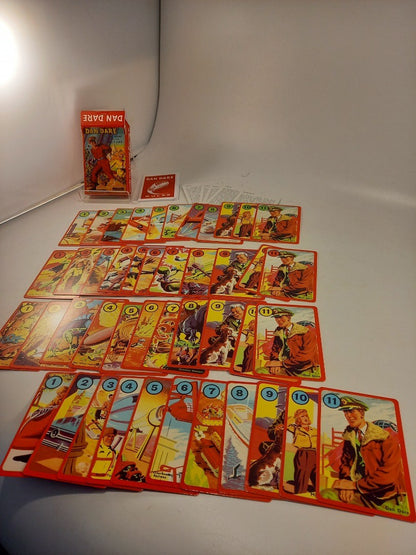 Dan Dare Card Game 2009 Reproduction from 1950s Vintage VGC