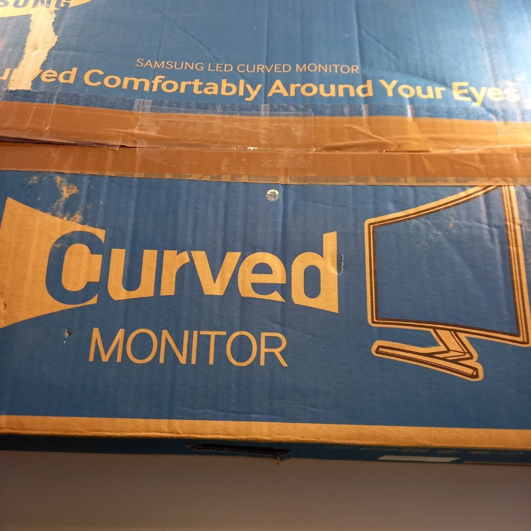 Samsung 24 inch Curved Monitor Black Stand Included Original Packaging Excellent