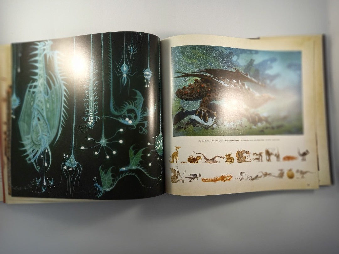 the art of how to train your dragon hardcover movie artwork dreamworks VGC