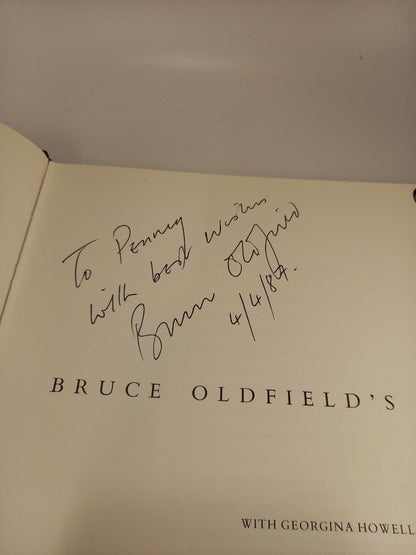 Bruce Oldfield Season Hardback Signed Copy VGC