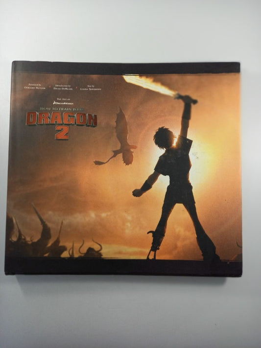 the art of how to train your dragon 2 atrwork dreamworks hardback VGC