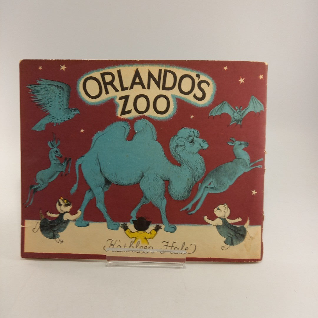 Orlando's Zoo Kathleen Hale Book Vintage Rare Good