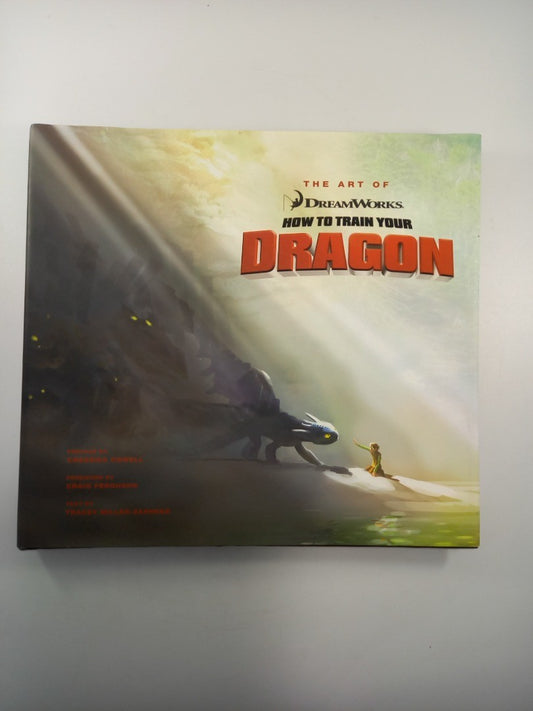 the art of how to train your dragon hardcover movie artwork dreamworks VGC