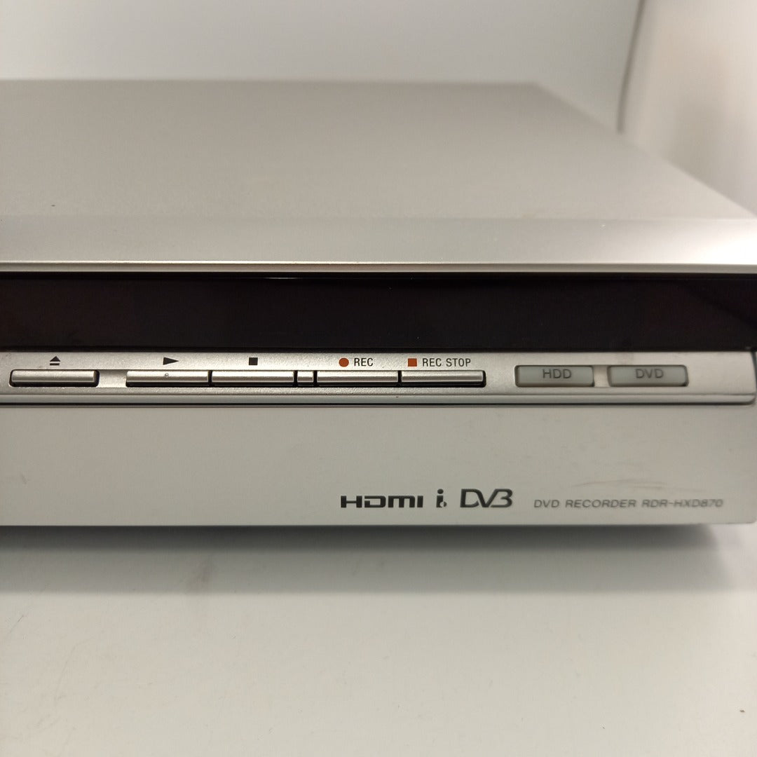 Sony RDR-HXD870 Dvd Recorder Silver Tested & Working Good