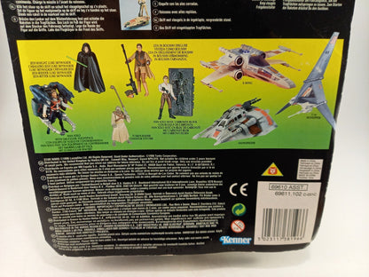 Star Wars Deluxe Figure Luke Skywalker 1996 Kenner Brand New Defect