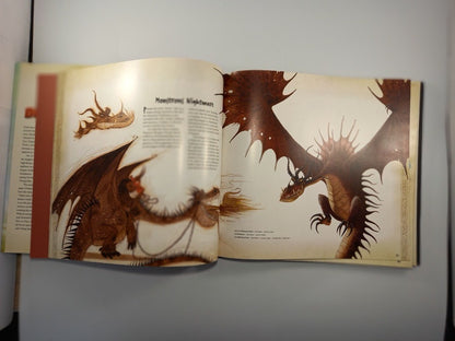 the art of how to train your dragon hardcover movie artwork dreamworks VGC