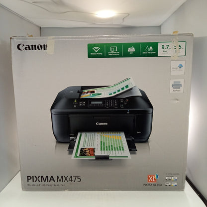 Canon Pixma MX475 Printer Wireless Hybrid Ink Tested & Working