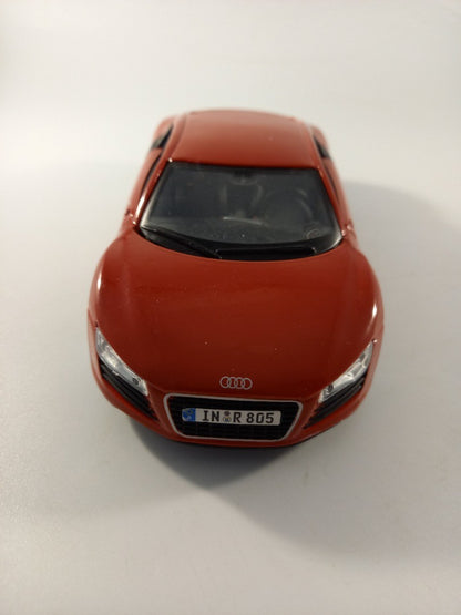 toy car maisto audio classic r8 red diecast model scale 1:24 VGC