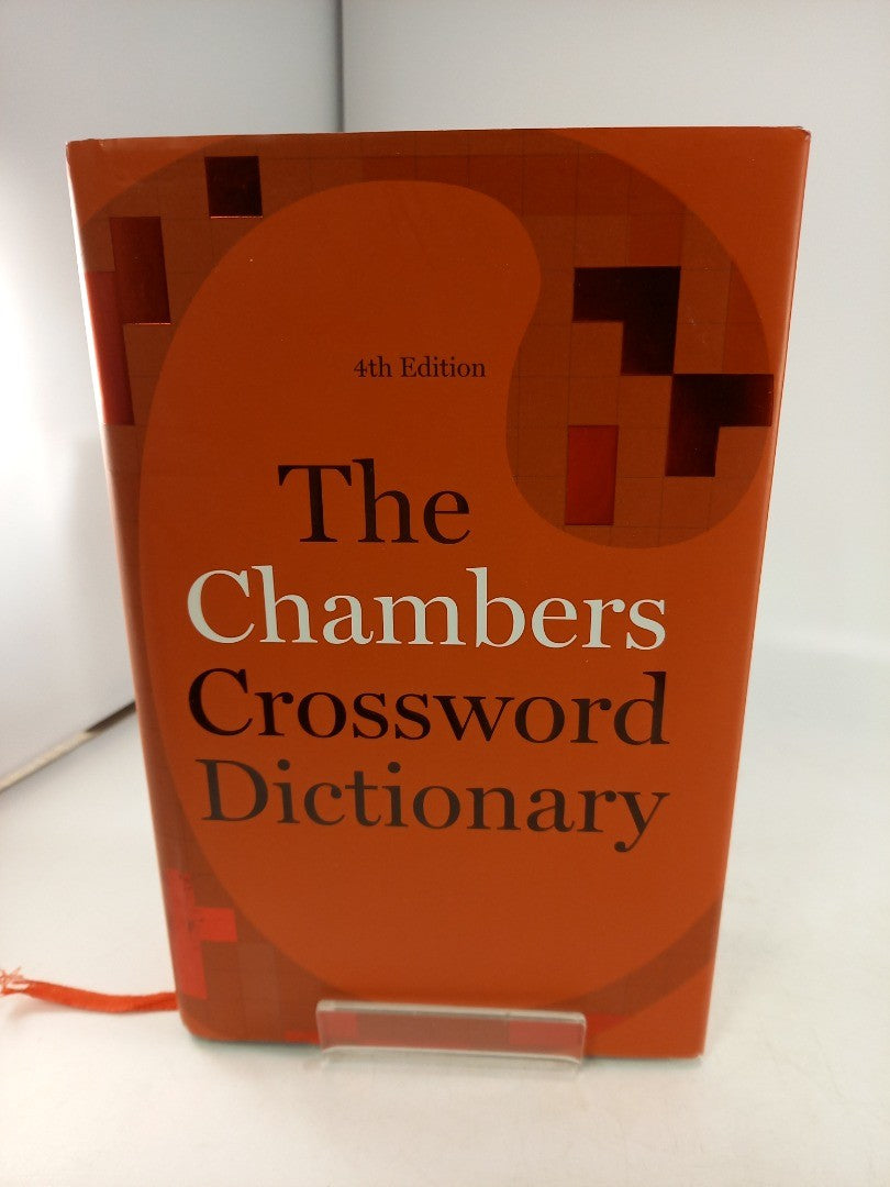 The Chambers Crossword Dictionary 4th Edition Hardback VGC