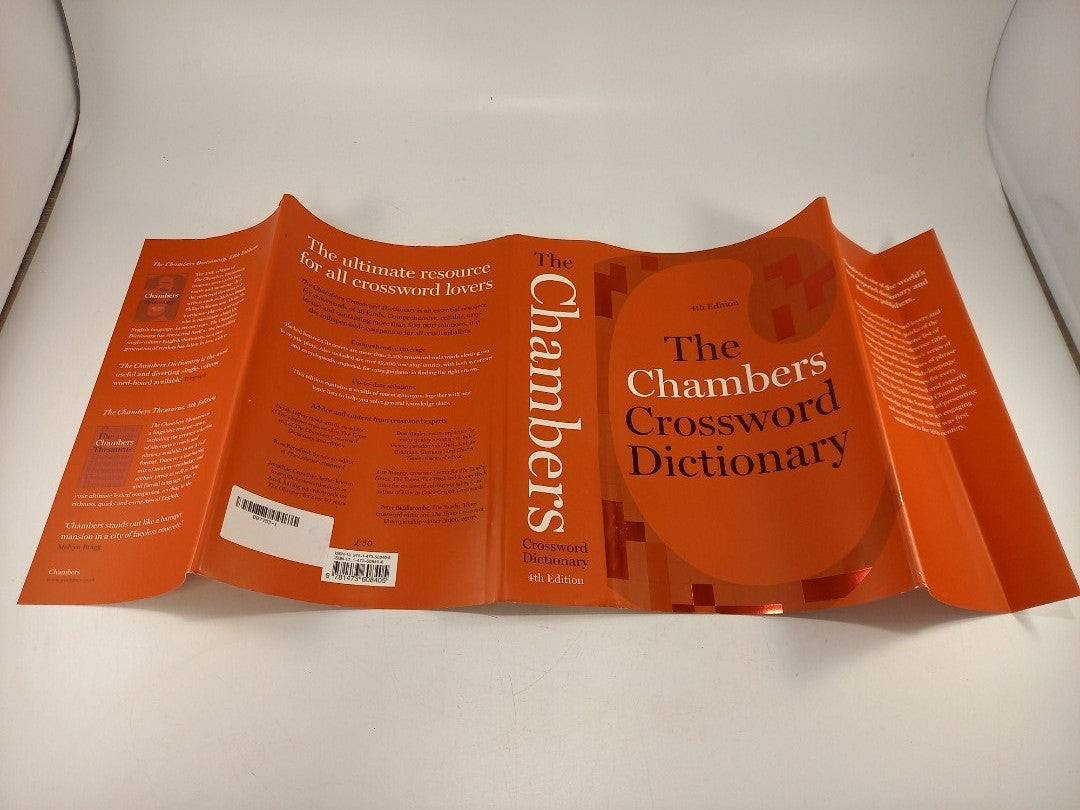 The Chambers Crossword Dictionary 4th Edition Hardback VGC