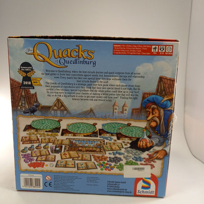 Schmidt The Quacks of Quedlinburg Board Game Complete Good