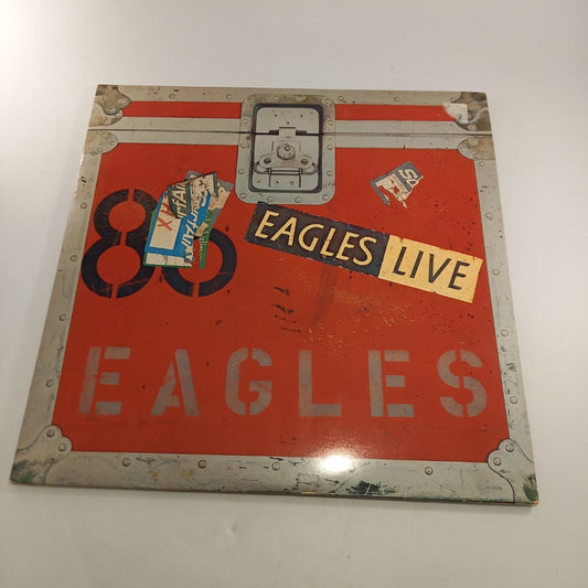 Eagles Live UK 2X Vinyl With Poster Excellent