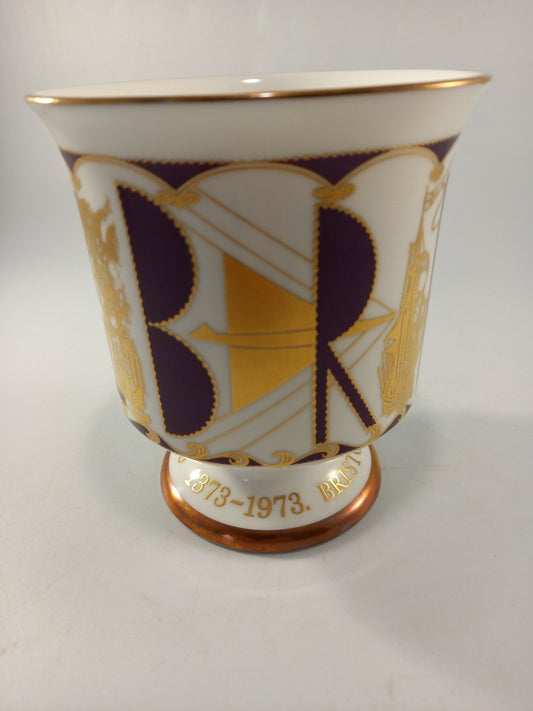 vase coalport bristol 600 exhibition bone china no 1065 of 1200 limited