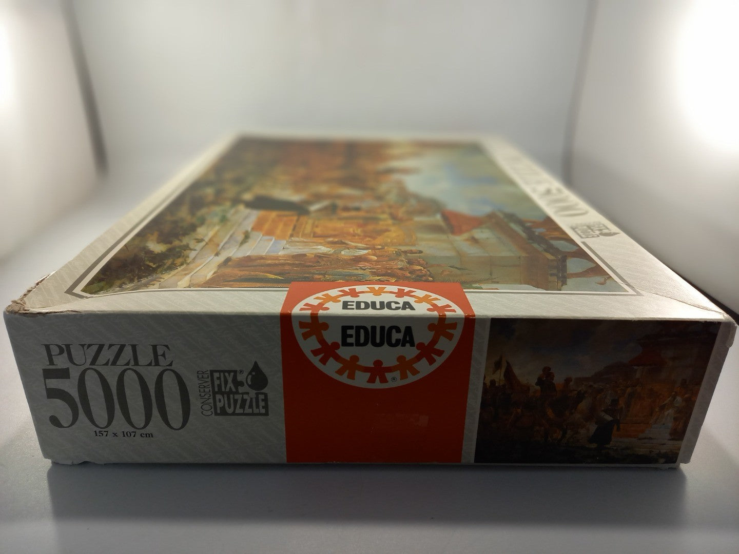 jigsaw 5000 piece puzzle educa entry of roger de flor constantinople VGC