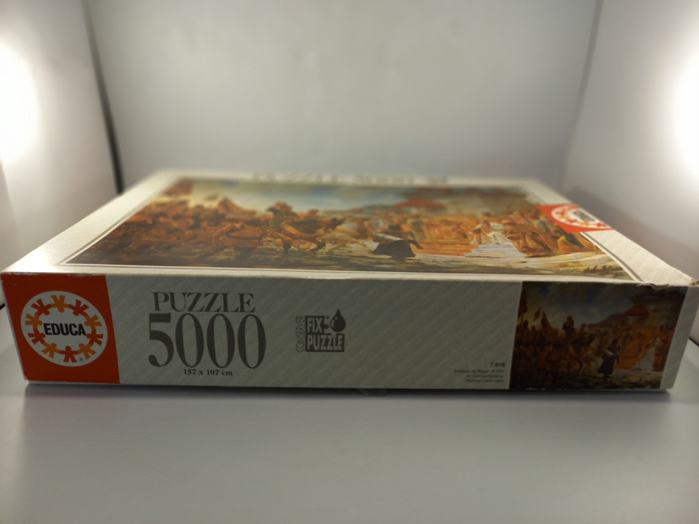 jigsaw 5000 piece puzzle educa entry of roger de flor constantinople VGC