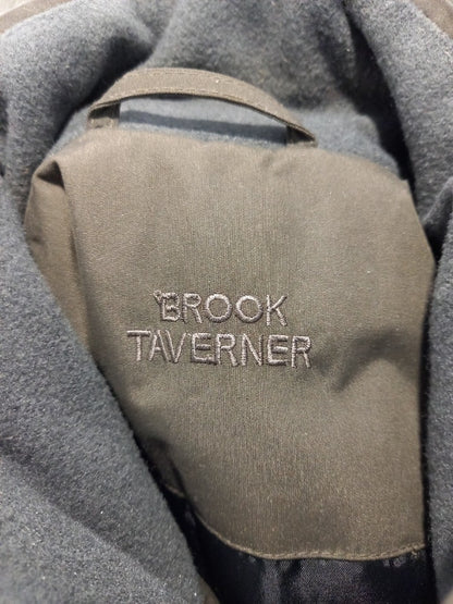 Brook Taverner Green Khaki Padded Full Zip Jacket - Size 42R