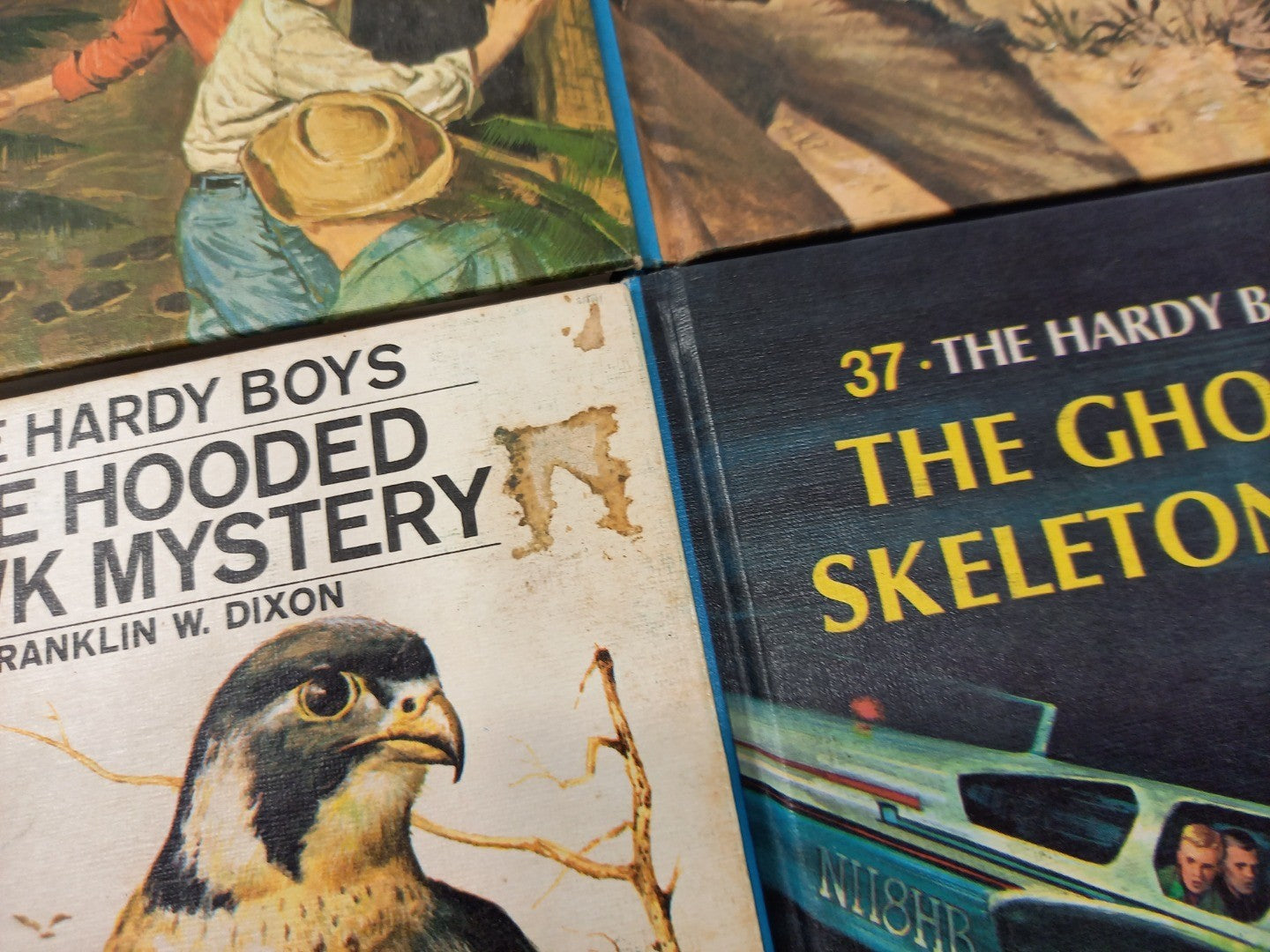 The Hardy Boys Series Bundle x8 Books Hardbacks Vintage VGC