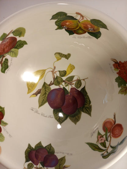 Portmerion Pomona Large 9" Fruit Serving Mixing Bowl Excellent Condition