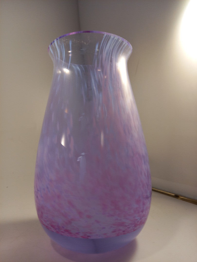 Rondo By Caithness Lilac Small Glass Vase 4151 Brand New In Box