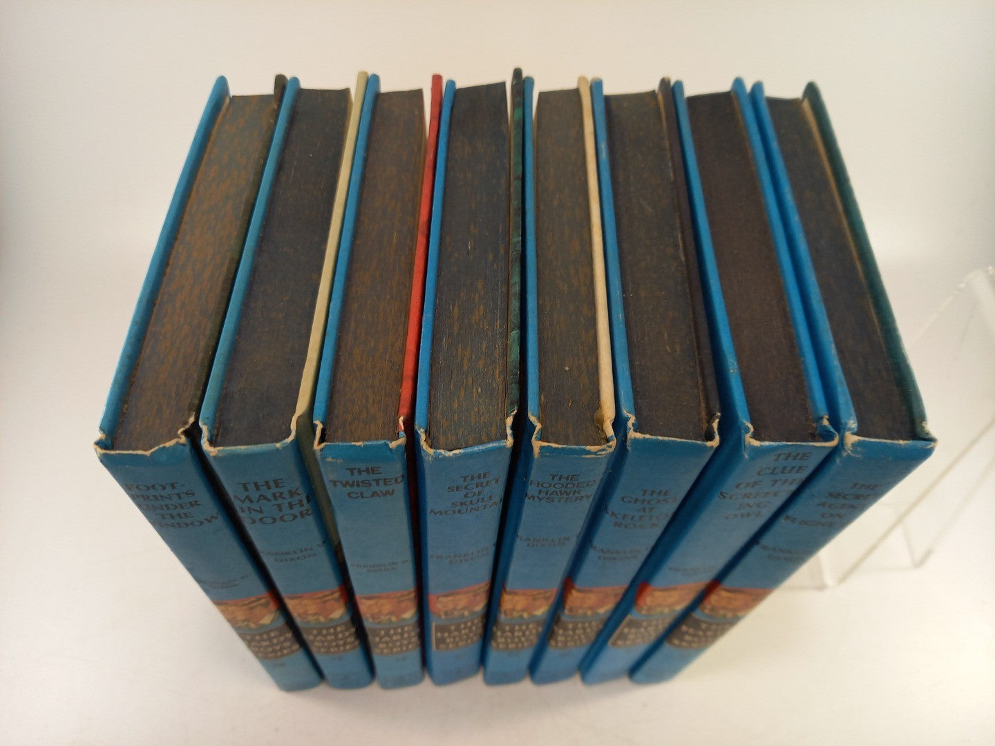 The Hardy Boys Series Bundle x8 Books Hardbacks Vintage VGC