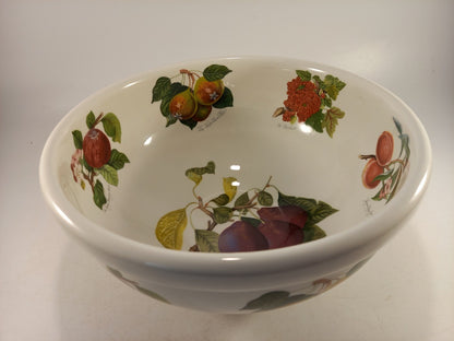 Portmerion Pomona Large 9" Fruit Serving Mixing Bowl Excellent Condition