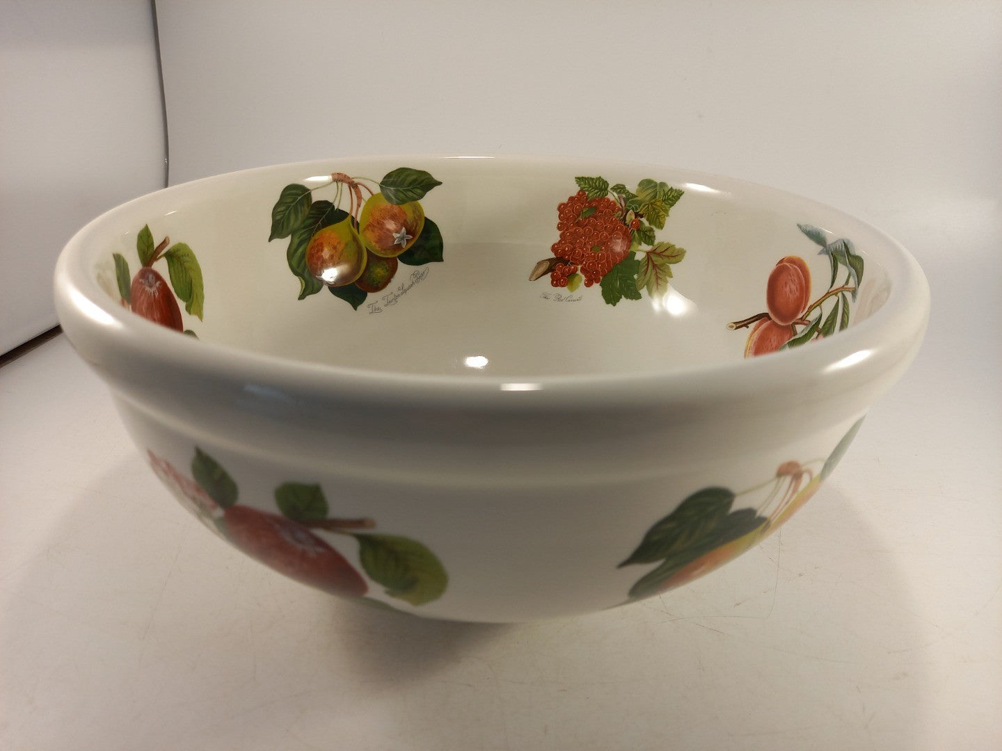 Portmerion Pomona Large 9" Fruit Serving Mixing Bowl Excellent Condition