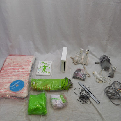 Nintendo Wii fit Plus Bundle With Accessories Tested & Working